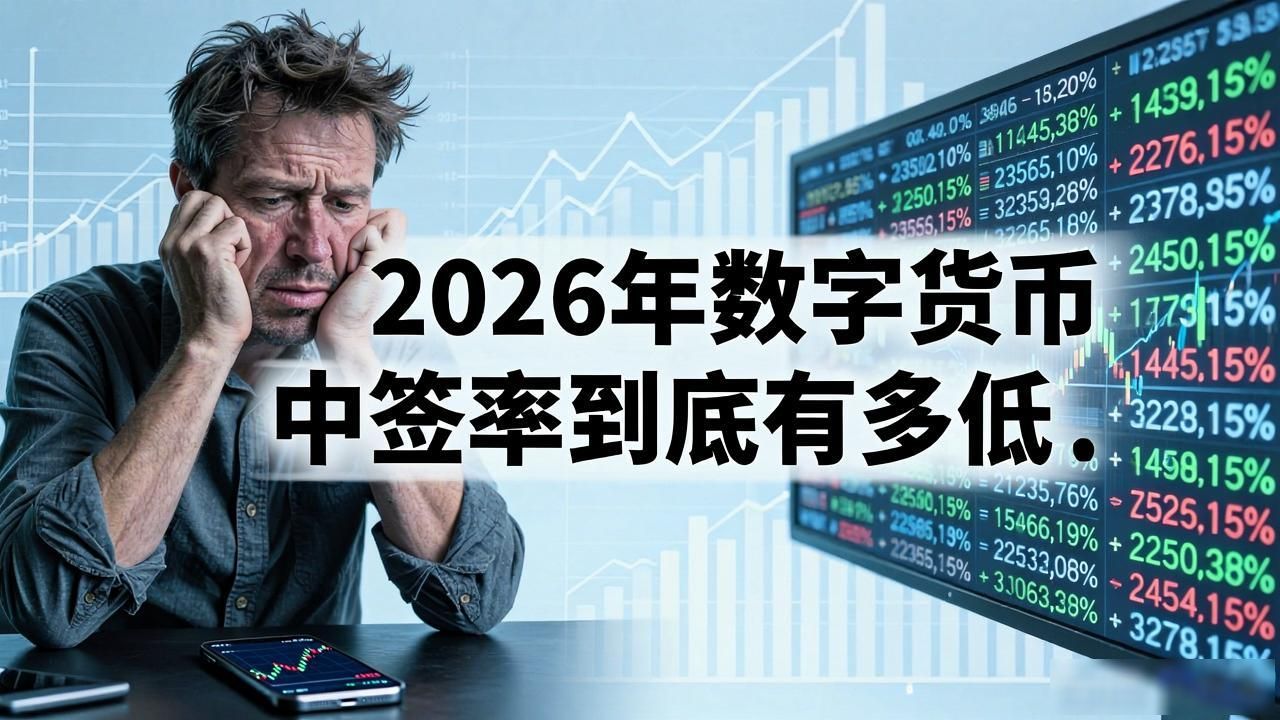 2026年数字货币中签率到底有多低