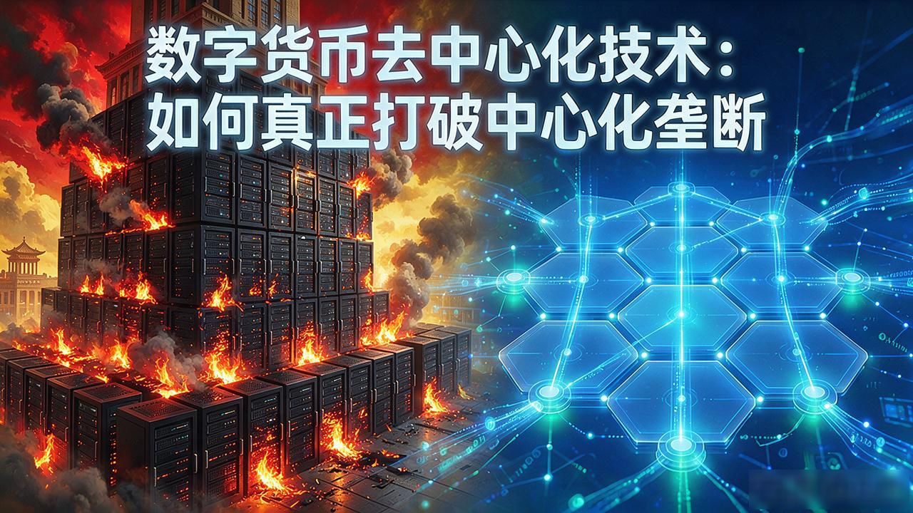 数字货币去中心化技术：如何真正打破中心化垄断