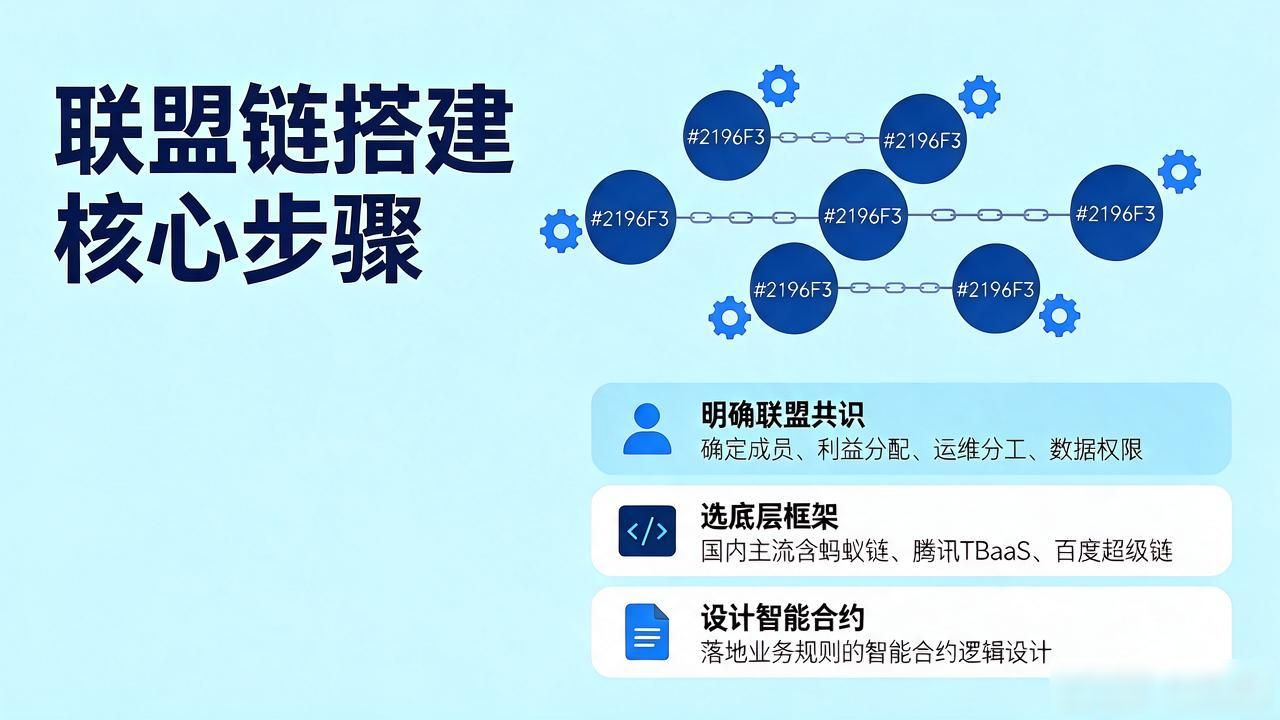 数字货币怎么组建联盟链？5步搭建企业级解决方案