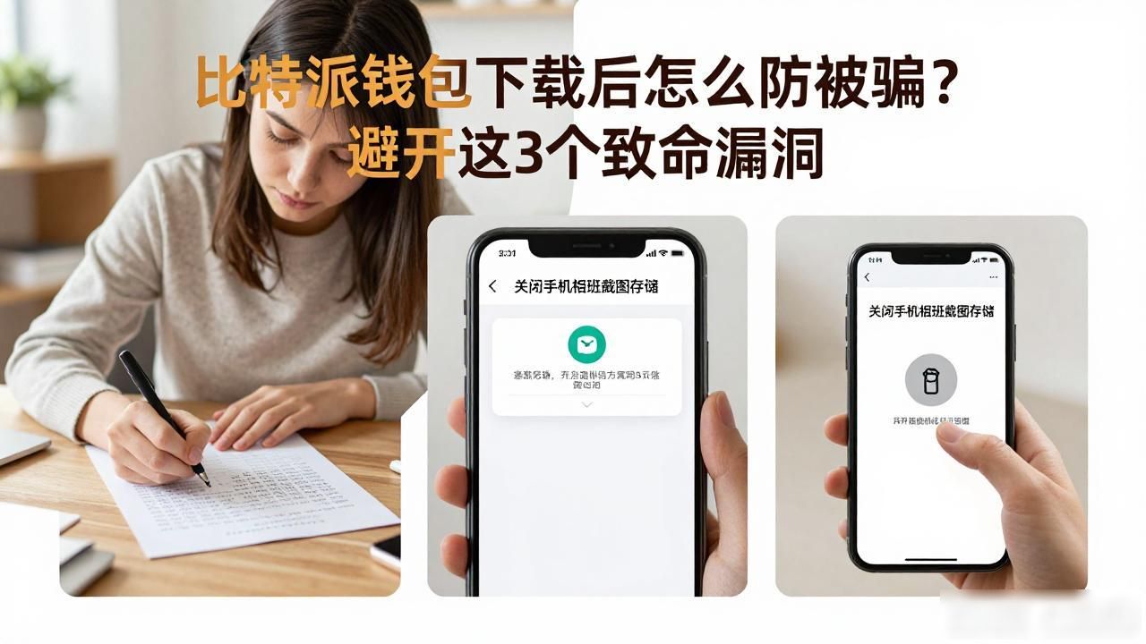比特派钱包下载后怎么防被骗？避开这3个致命漏洞