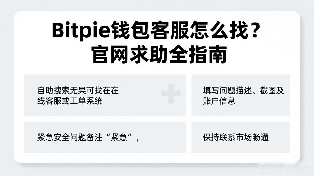Bitpie钱包客服怎么找？官网求助全指南