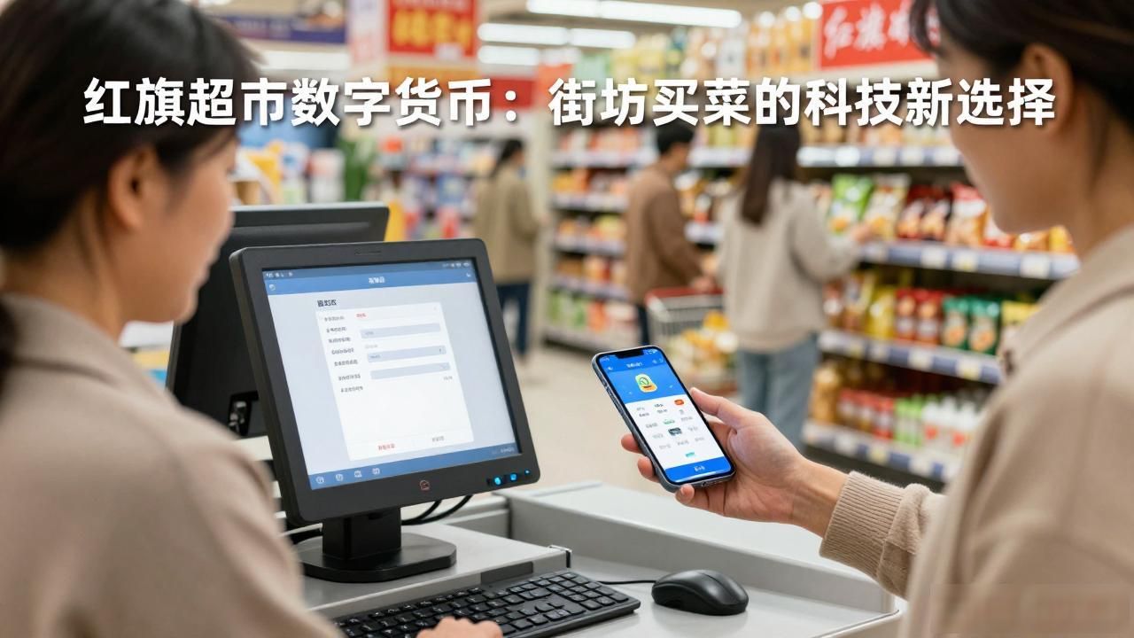 红旗超市数字货币：街坊买菜的科技新选择