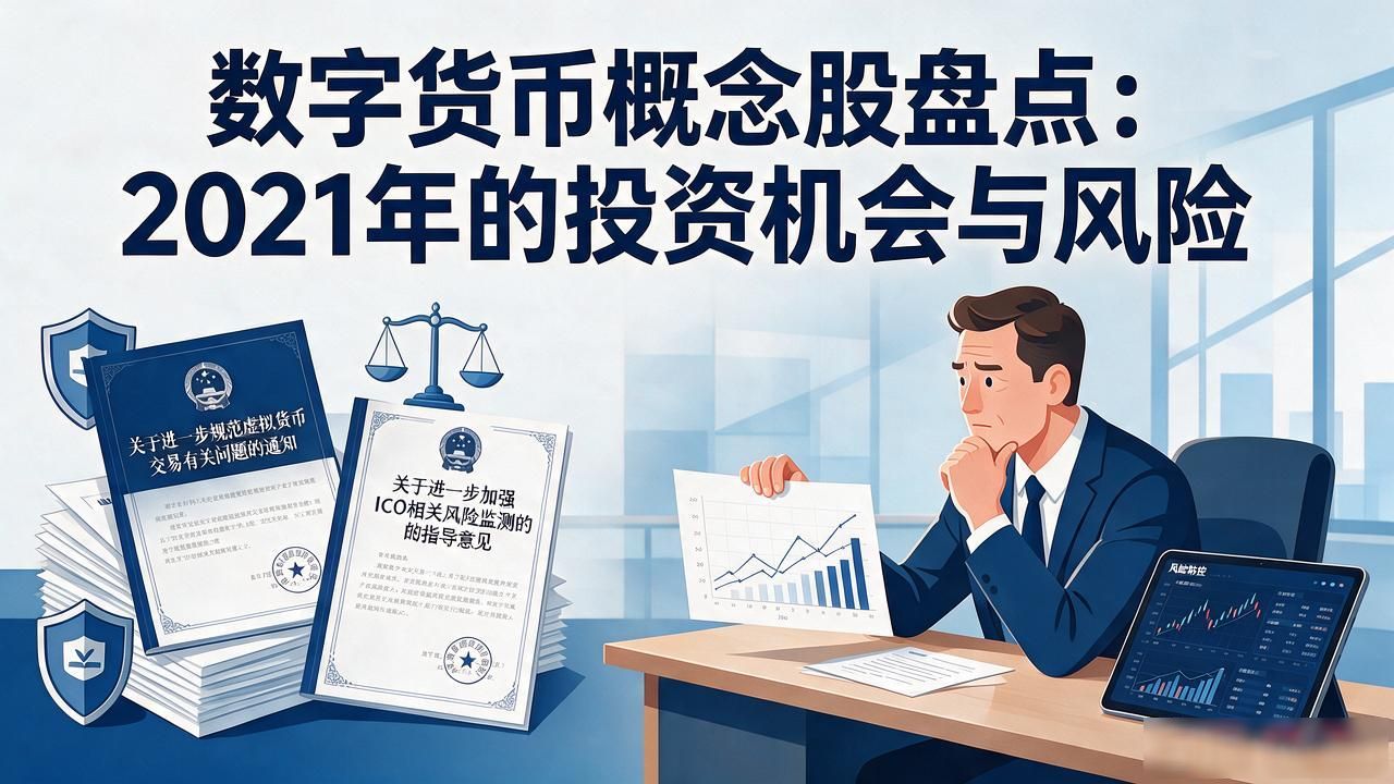 数字货币概念股盘点：2021年的投资机会与风险