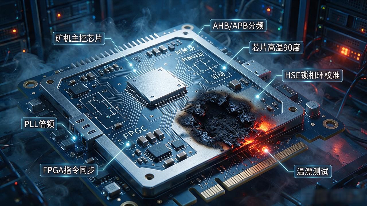 矿机时钟树复位逻辑设计_数字货币用的rcc_STM32矿卡RCC配置错误安全模式