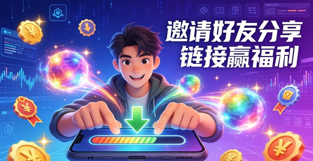 APP下载前增加互动 邀请好友分享链接赢福利