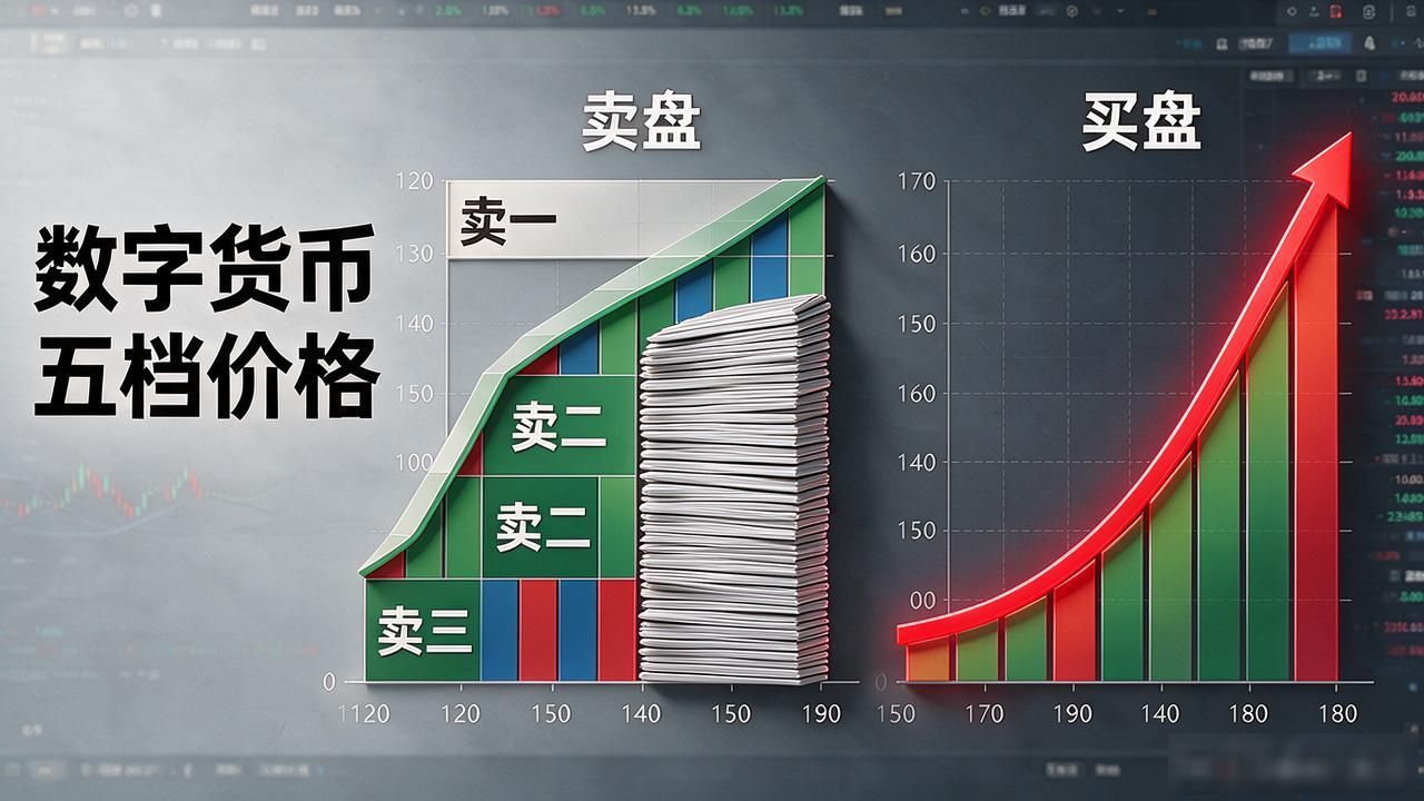 挂单量判断买卖机会_盘口五档分析_数字货币5档价格