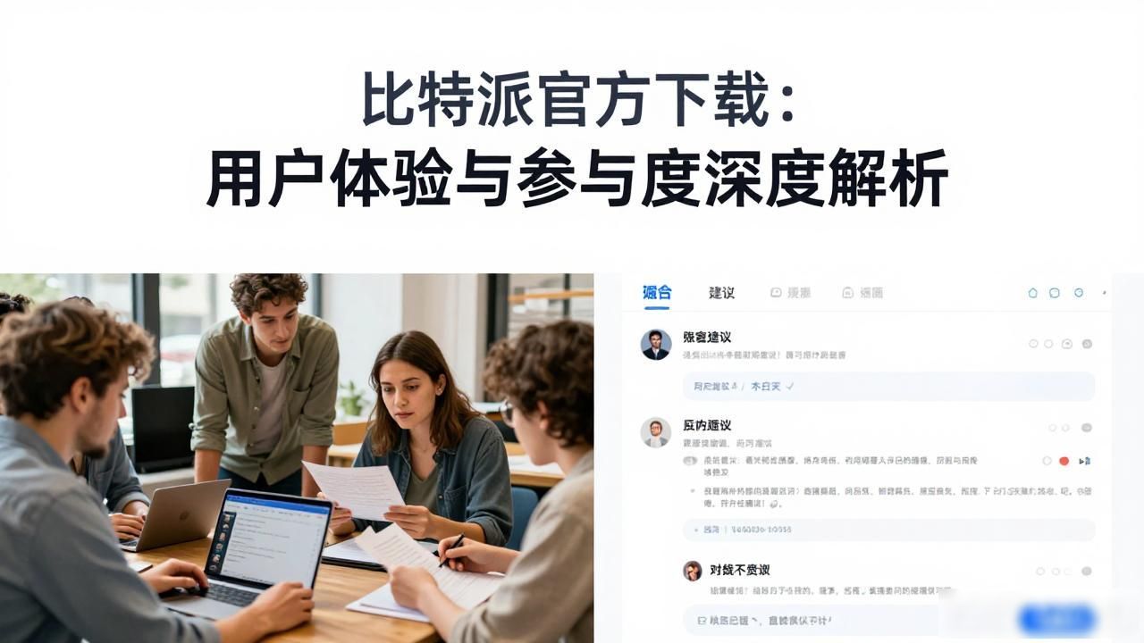 比特派官方下载：用户体验与参与度深度解析