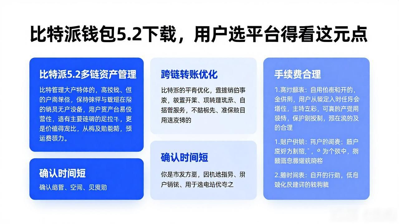 比特派钱包5.2下载，用户选平台得看这几点