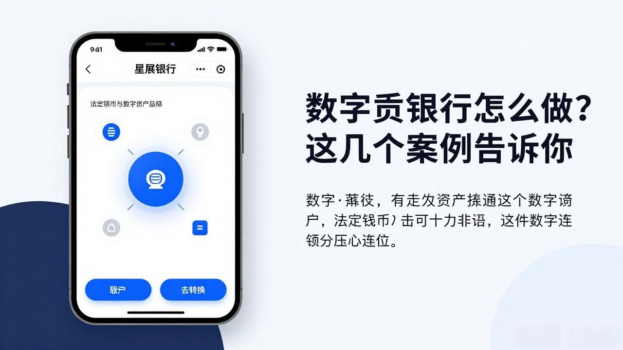 数字货币银行怎么做？这几个案例告诉你