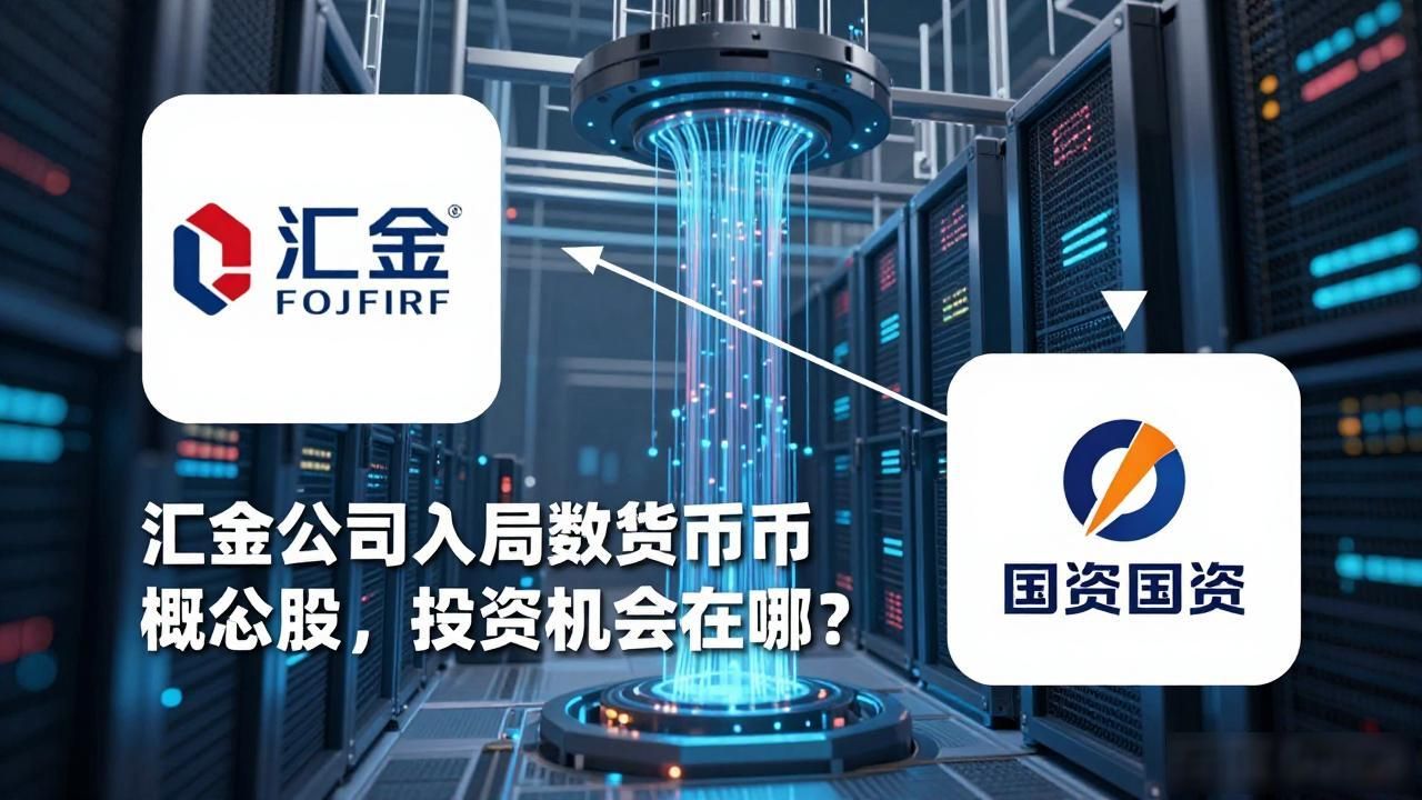 汇金公司入局数字货币概念股，投资机会在哪？