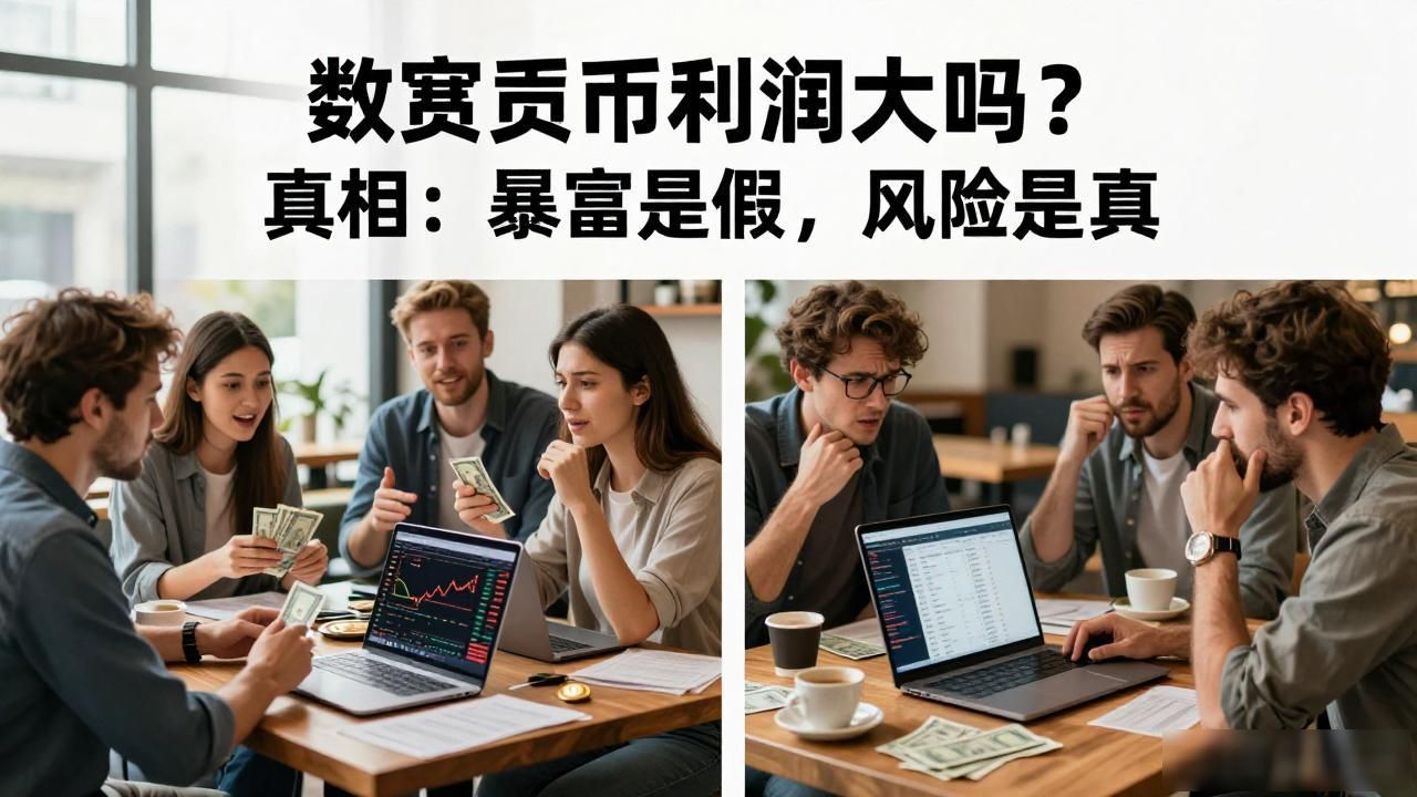 数字货币利润大吗？真相：暴富是假，风险是真