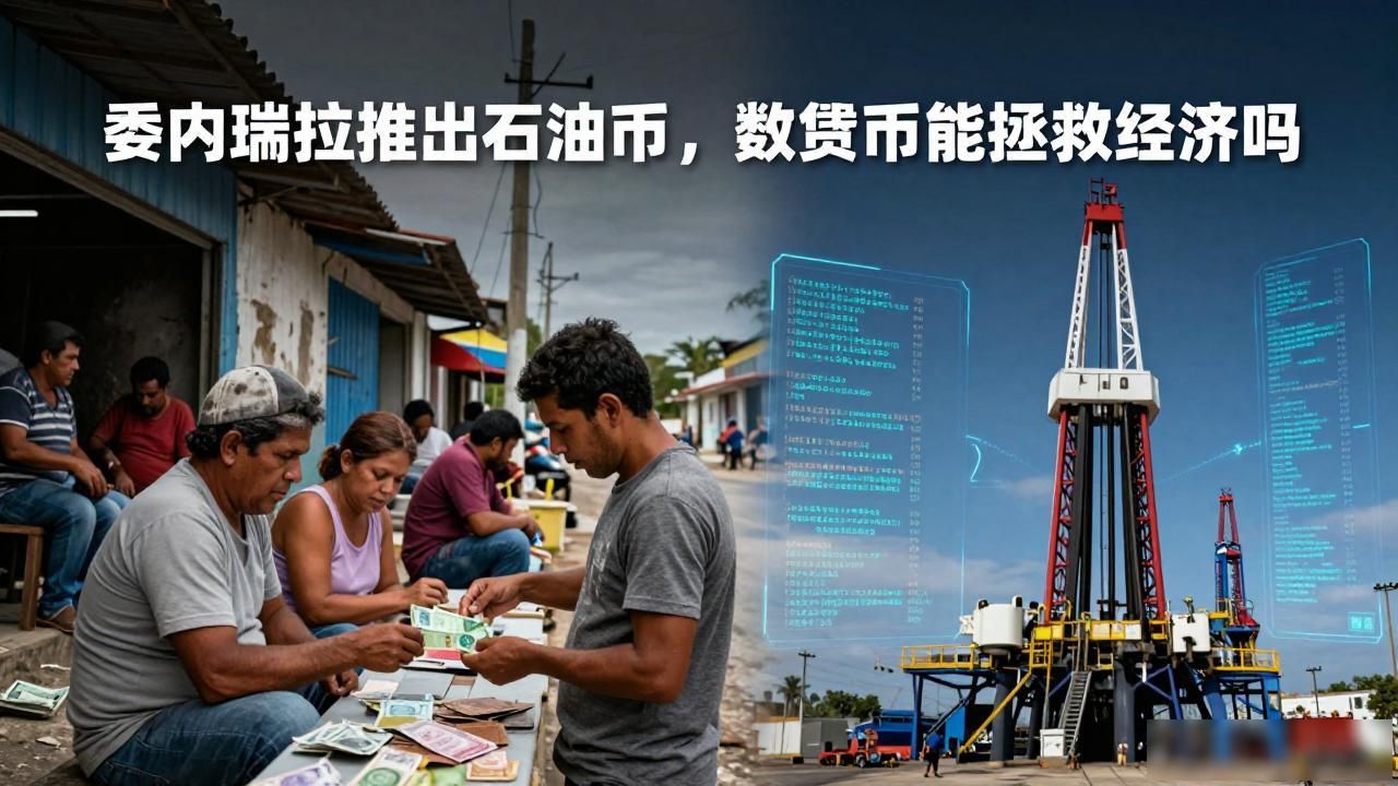 委内瑞拉推出石油币，数字货币能拯救经济吗